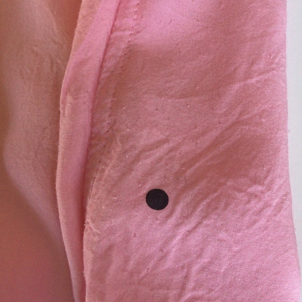 Lazy Oaf Go Away pink polka dot button up shirt dress - Picture 14 of 16